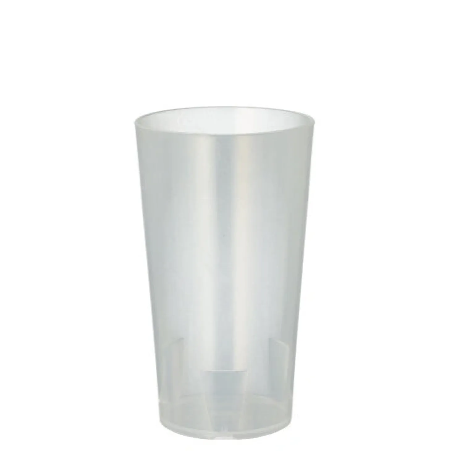Starpak Mehrweg-Trinkbecher 0,2 l Ø 6,5 cm, 11,4 cm transluzent unzerbrechlich