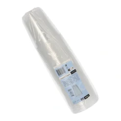 Starpak Mehrweg-Trinkbecher 0,3 l Ø 9,5 cm, 10,72 cm transparent mit Schaumrand, 24 x 50 Stück
