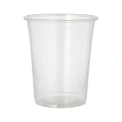 Starpak Mehrweg-Trinkbecher 0,3 l Ø 9,5 cm, 10,72 cm transparent mit Schaumrand, 24 x 50 Stück