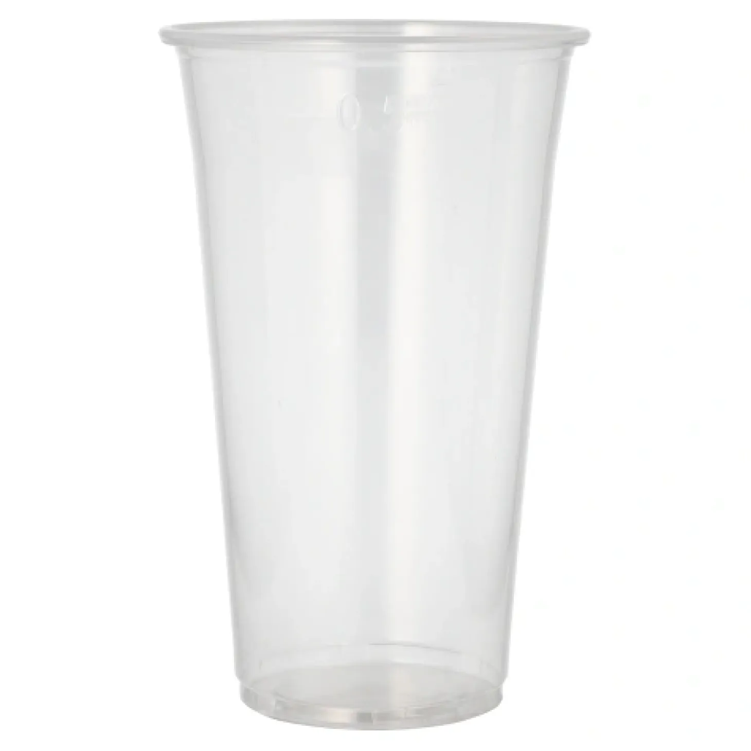 Starpak Mehrweg-Trinkbecher 0,5 l Ø 9,5 cm, 14,8 cm transparent, 24 x 50 Stück