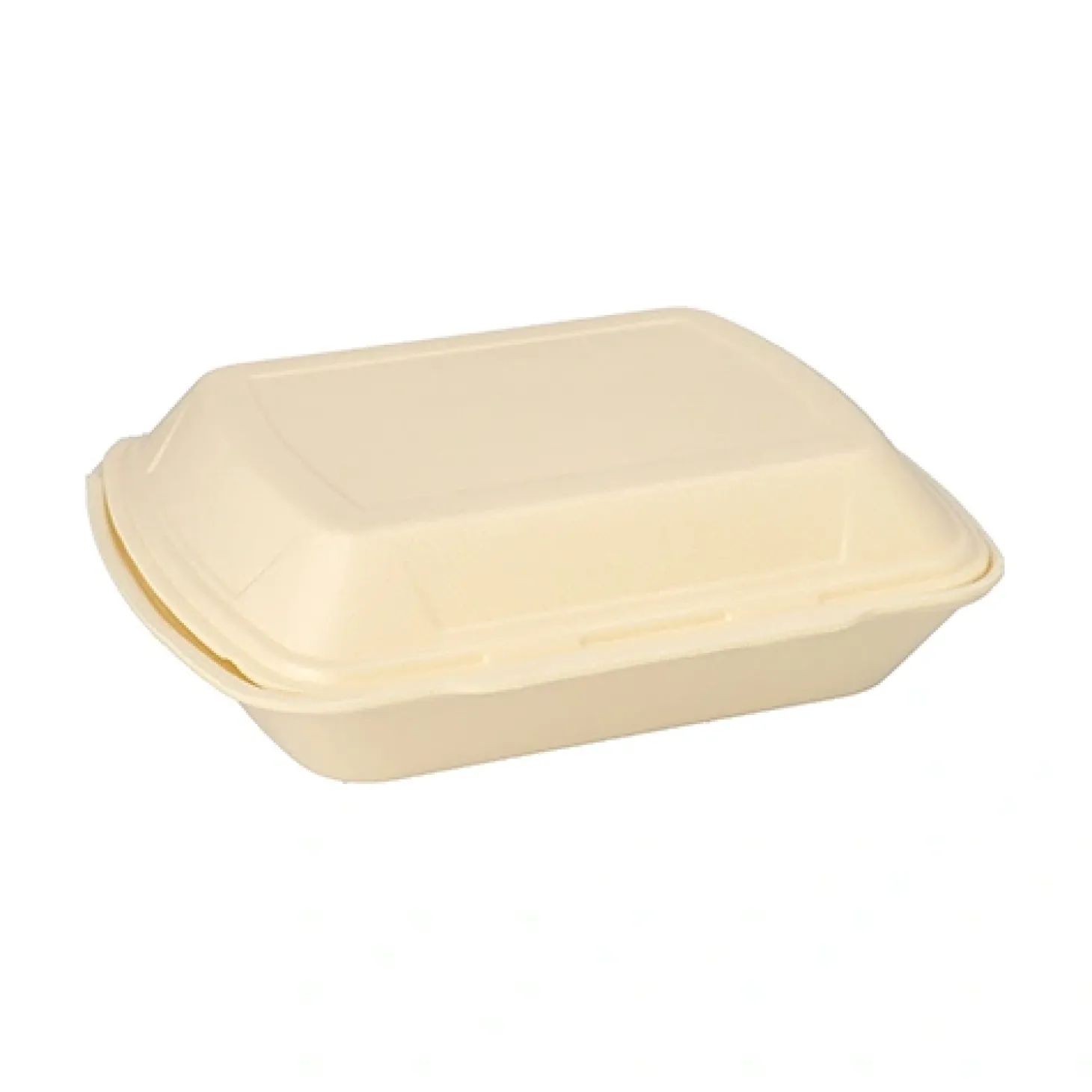 Starpak Menüboxen mit Klappdeckel, XPS 3-geteilt 7,5 cm x 24,3 cm x 20,8 cm creme