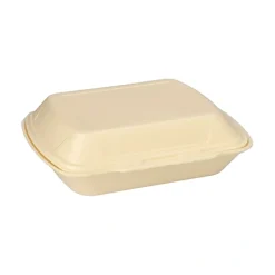 Starpak Menüboxen mit Klappdeckel, XPS ungeteilt 7,5 cm x 24,3 cm x 20,8 cm creme