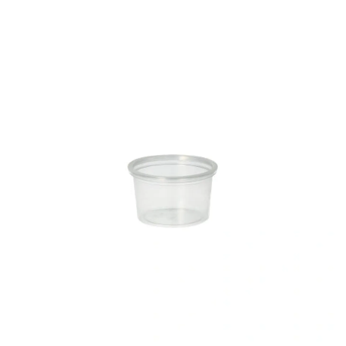 Starpak Portionsbecher, PP rund 30 ml Ø 4,6 cm, 2,8 cm transparent