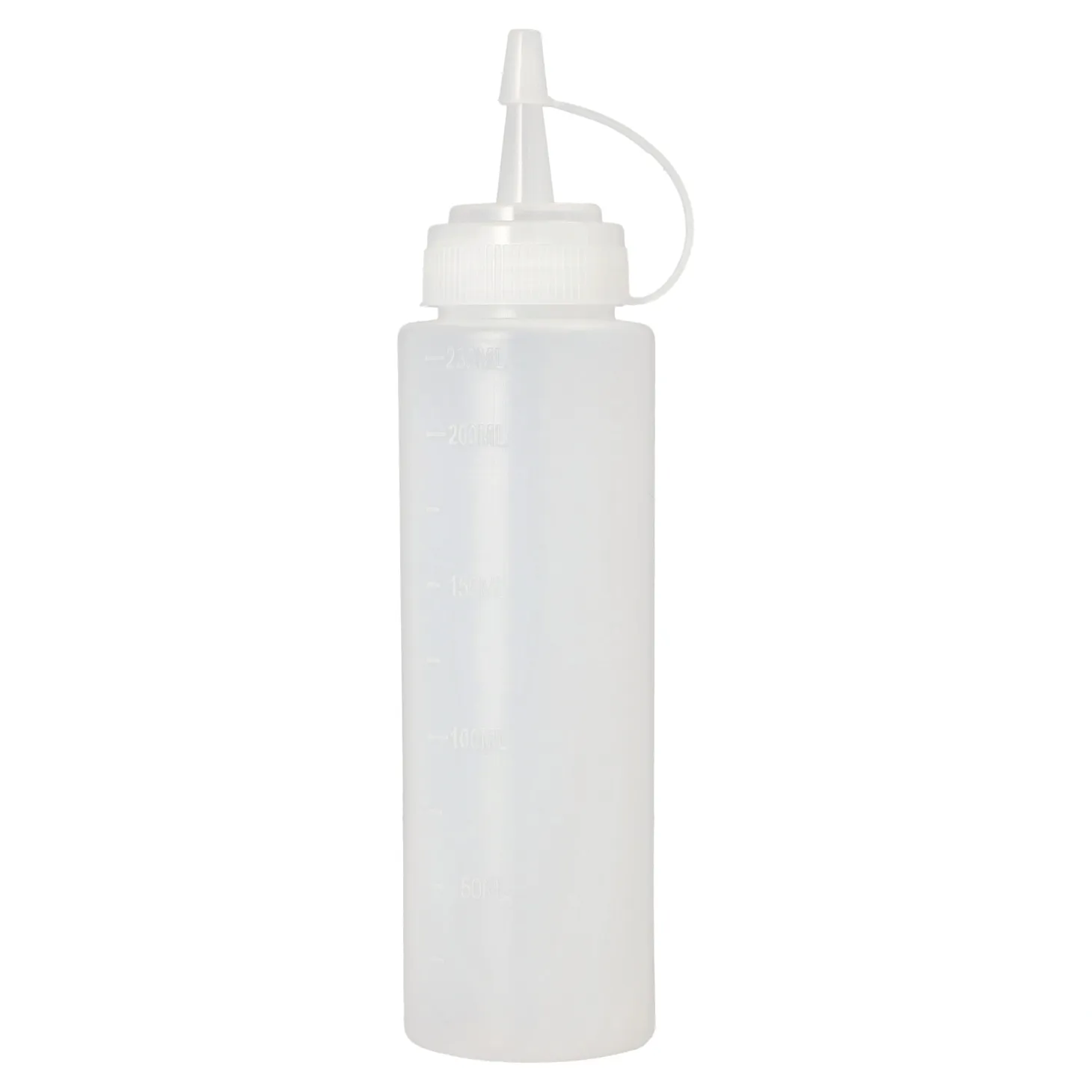 Starpak Quetschflaschen LDPE (virgin) 230 ml Ø 4,5 cm, 18,5 cm transparent, 6 x 2 Stück