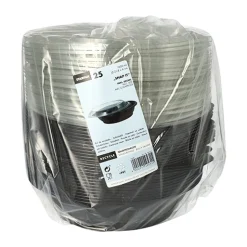 Starpak Salatschalen, PET 1000 ml Ø 21,8 cm, 6 cm schwarz