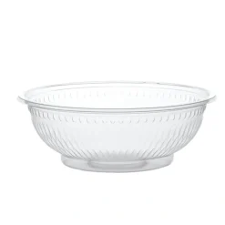 Starpak Salatschalen, R-PET rund 500 ml Ø 15,5 cm, 5,5 cm glasklar