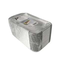 Starpak Schalen, Alu eckig 0,65 l 3,4 cm x 13 cm x 22 cm