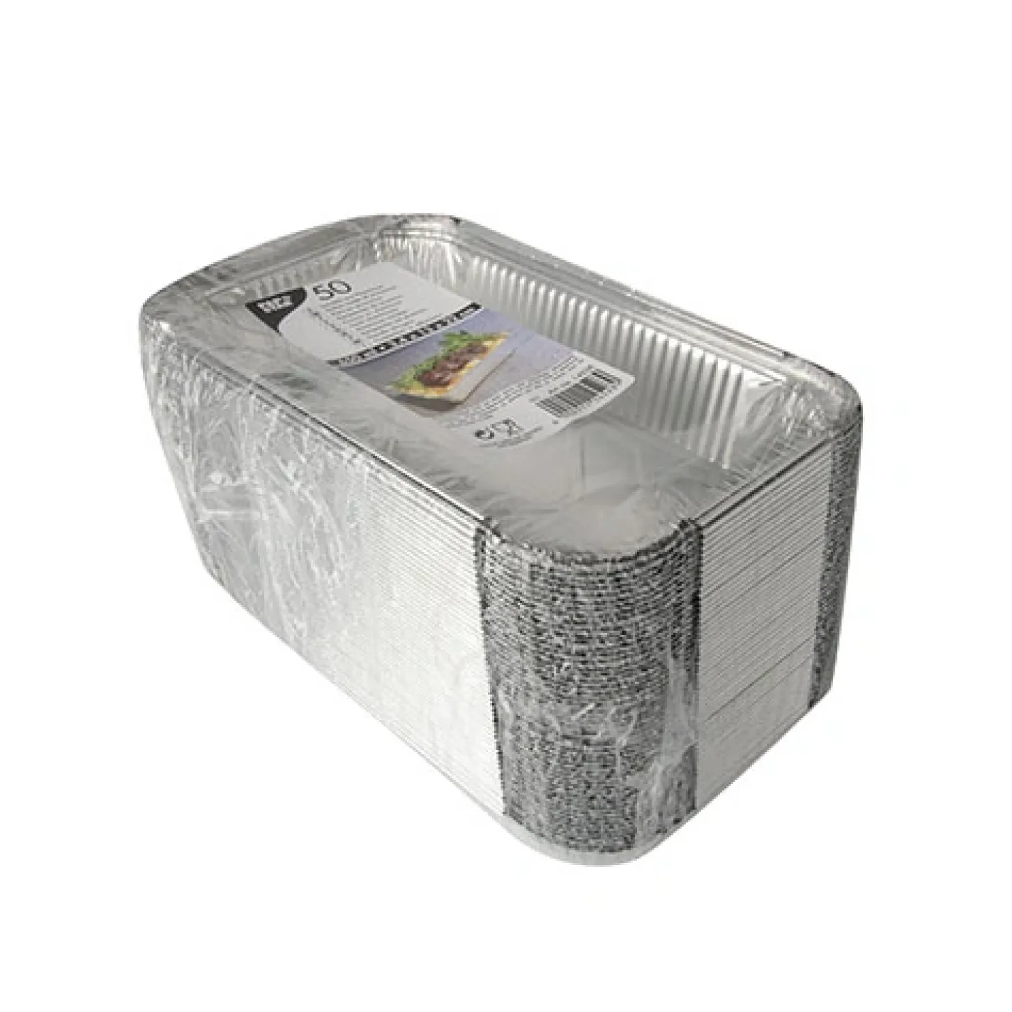 Starpak Schalen, Alu eckig 0,65 l 3,4 cm x 13 cm x 22 cm