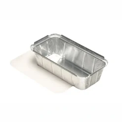 Starpak Schalen, Alu + Einlegedeckel, PE-beschichtet eckig 1 l 5,4 cm x 11 cm x 21,3 cm, 10 x 10 Stück