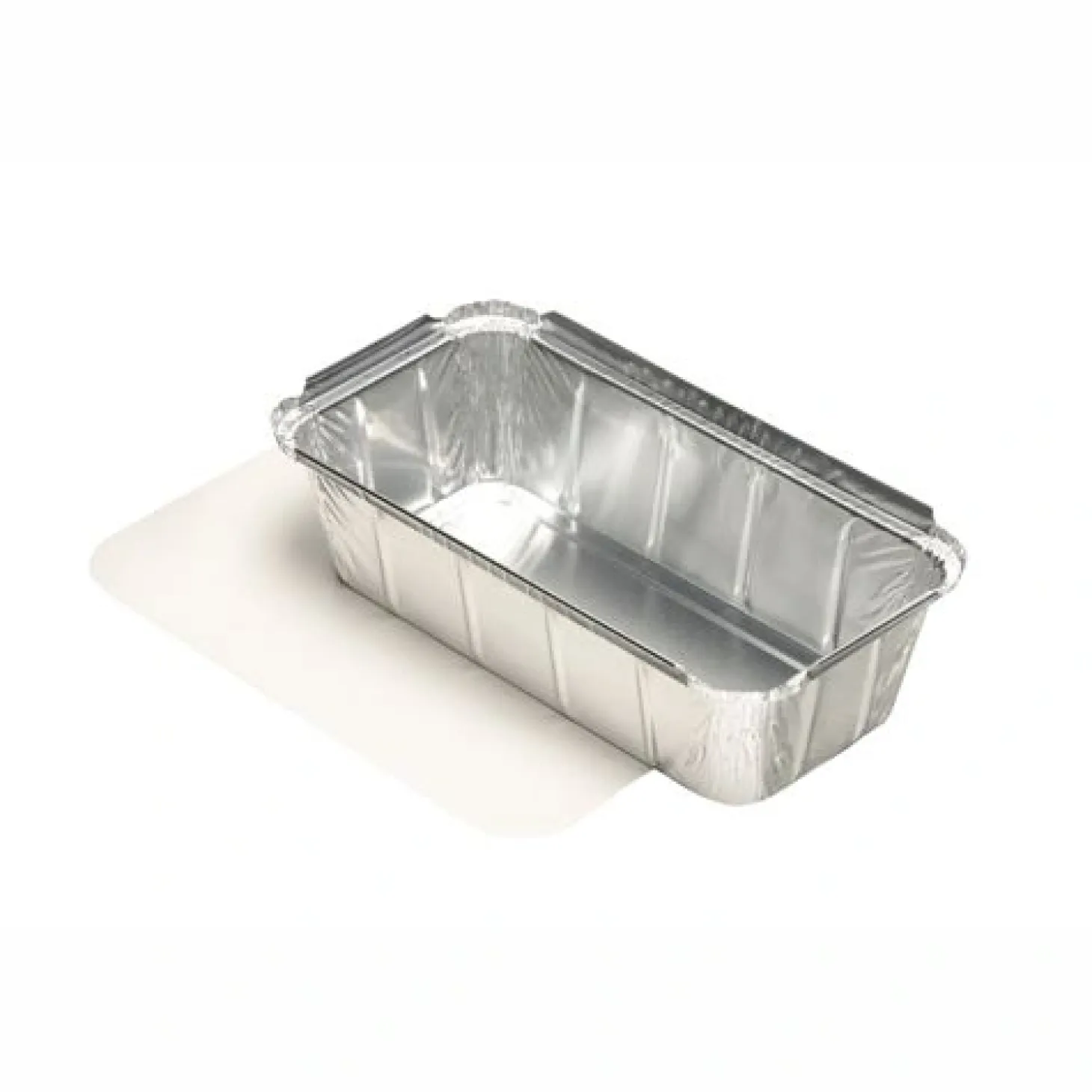 Starpak Schalen, Alu + Einlegedeckel, PE-beschichtet eckig 1 l 5,4 cm x 11 cm x 21,3 cm, 10 x 10 Stück