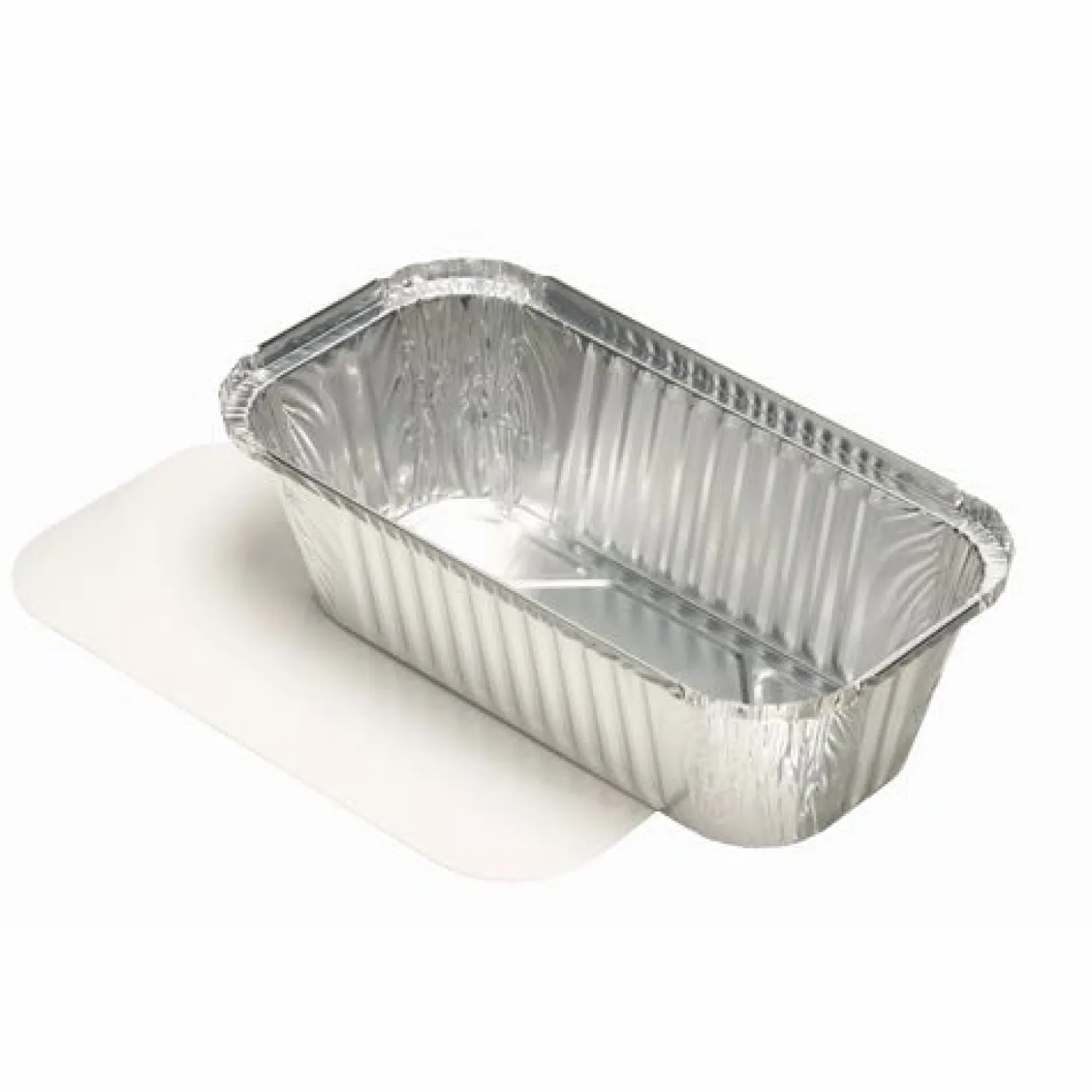 Starpak Schalen, Alu + Einlegedeckel, PP-beschichtet eckig 1,5 l 7 cm x 13 cm x 24,2 cm, 10 x 25 Stück