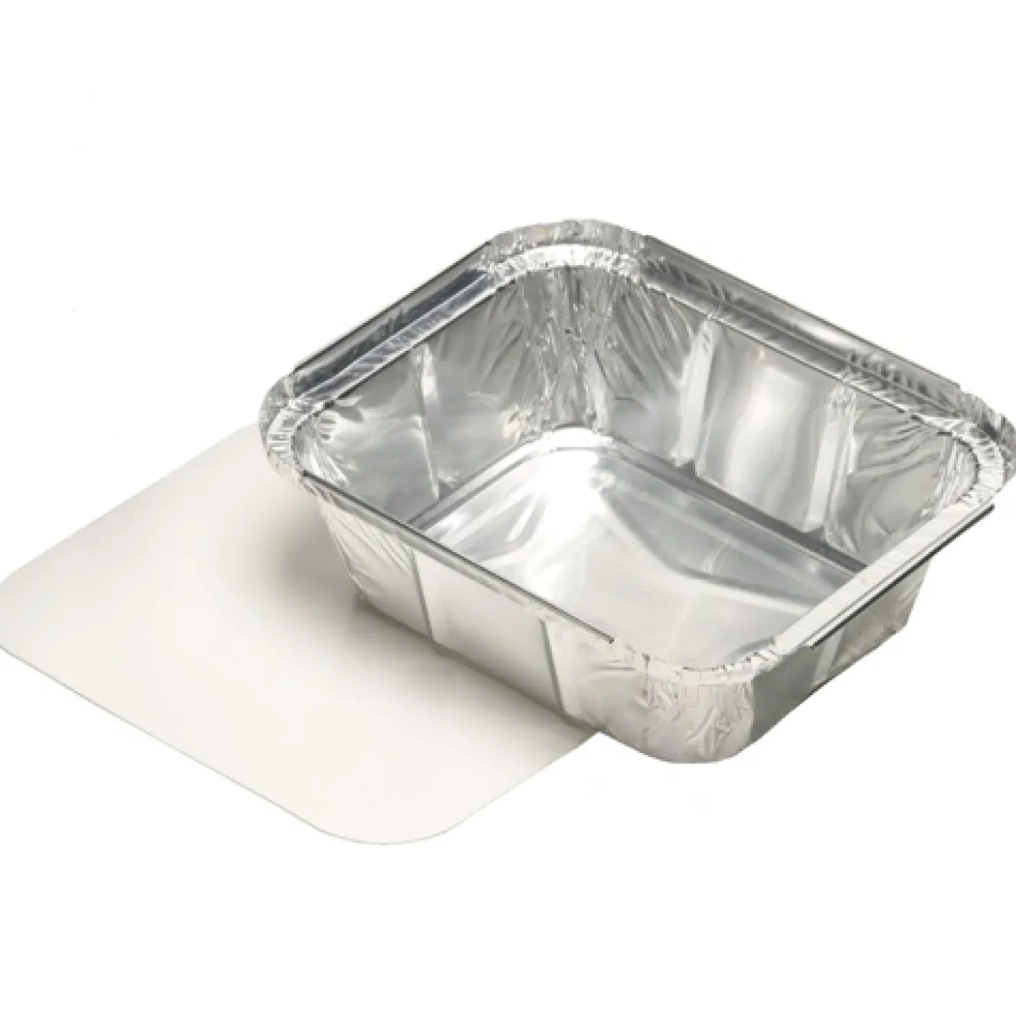 Starpak Schalen, Alu + Einlegedeckel, PE-beschichtet eckig 0,5 l 4,2 cm x 11,4 cm x 14 cm, 10 x 10 Stück