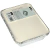 Starpak Schalen, Alu + Einlegedeckel, PE-beschichtet eckig 0,8 l 4 cm x 15 cm x 21,4 cm, 9 x 5 Stück