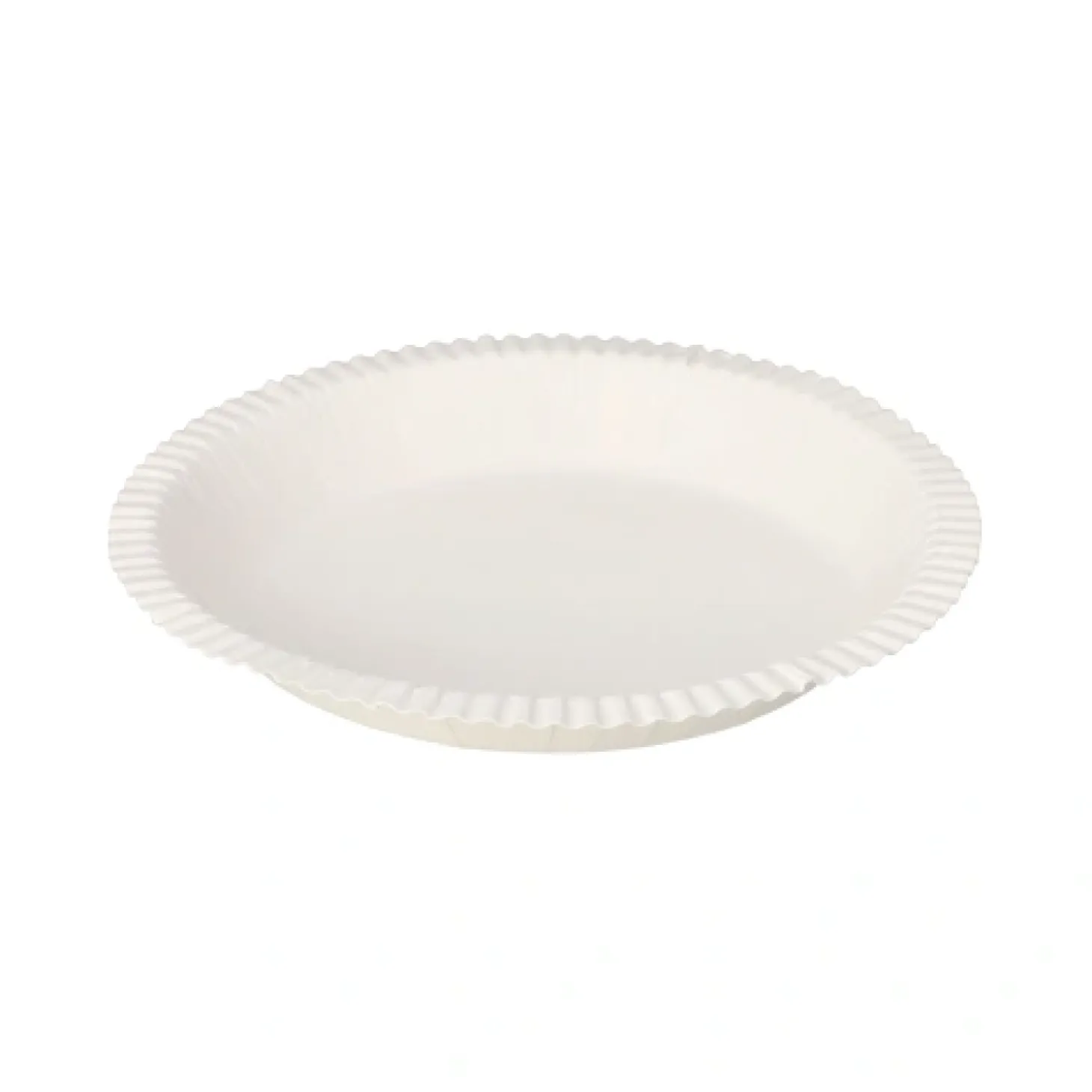 Starpak Schalen, Pappe rund Ø 19 cm, 2,4 cm weiß, 15 x 10 Stück