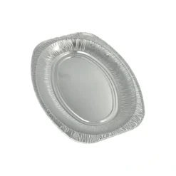 Starpak Servierplatten, Alu oval 35 cm x 24,5 cm, 10 x 3 Stück