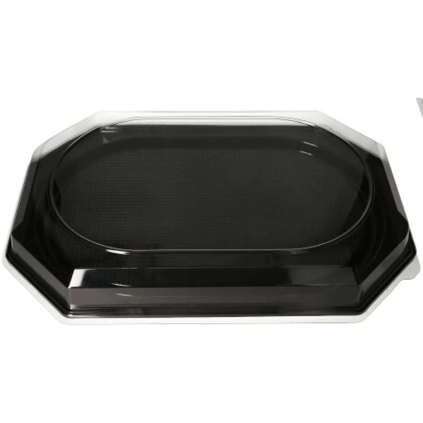 Starpak Servierplatten, PET 53 cm x 35 cm schwarz