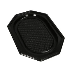 Starpak Servierplatten, PET 34 cm x 25 cm schwarz