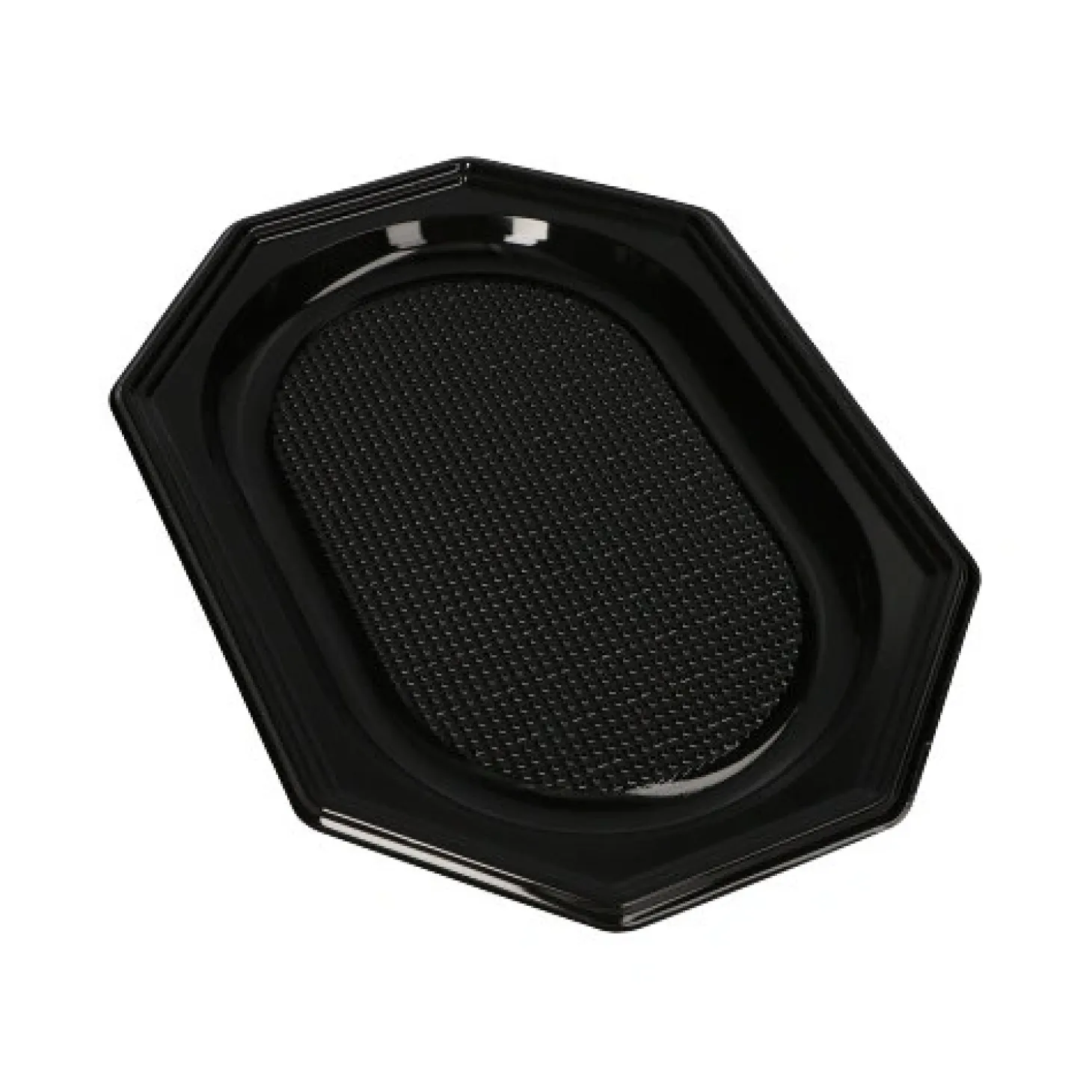 Starpak Servierplatten, PET 34 cm x 25 cm schwarz