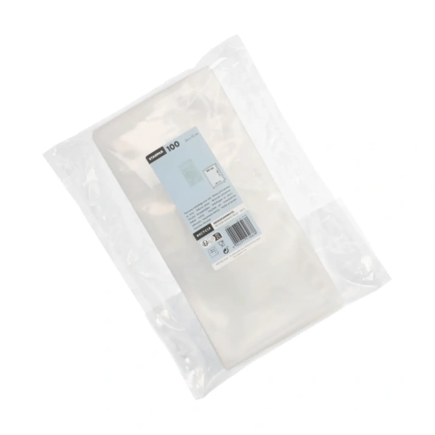 Starpak Siegelrandbeutel, PA / PE 26 cm x 13 cm transparent 90 my