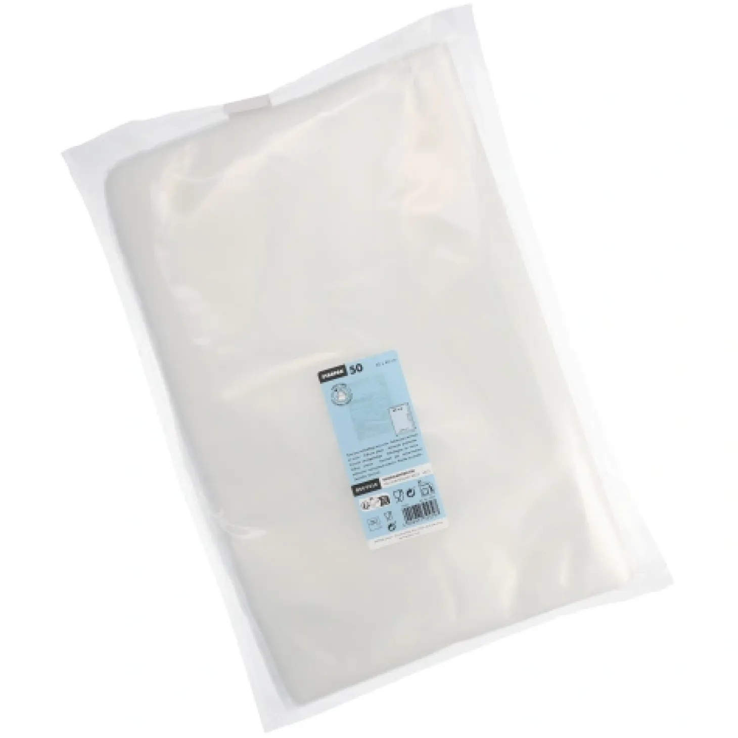Starpak Siegelrandbeutel, PA / PE 50 cm x 40 cm transparent "Sous Vide" Kochqualität, 80 my, 6 x 50 Stück