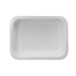 Starpak Siegelschalen, Pappe eckig 530 ml 3,7 cm x 13,7 cm x 18,1 cm weiß