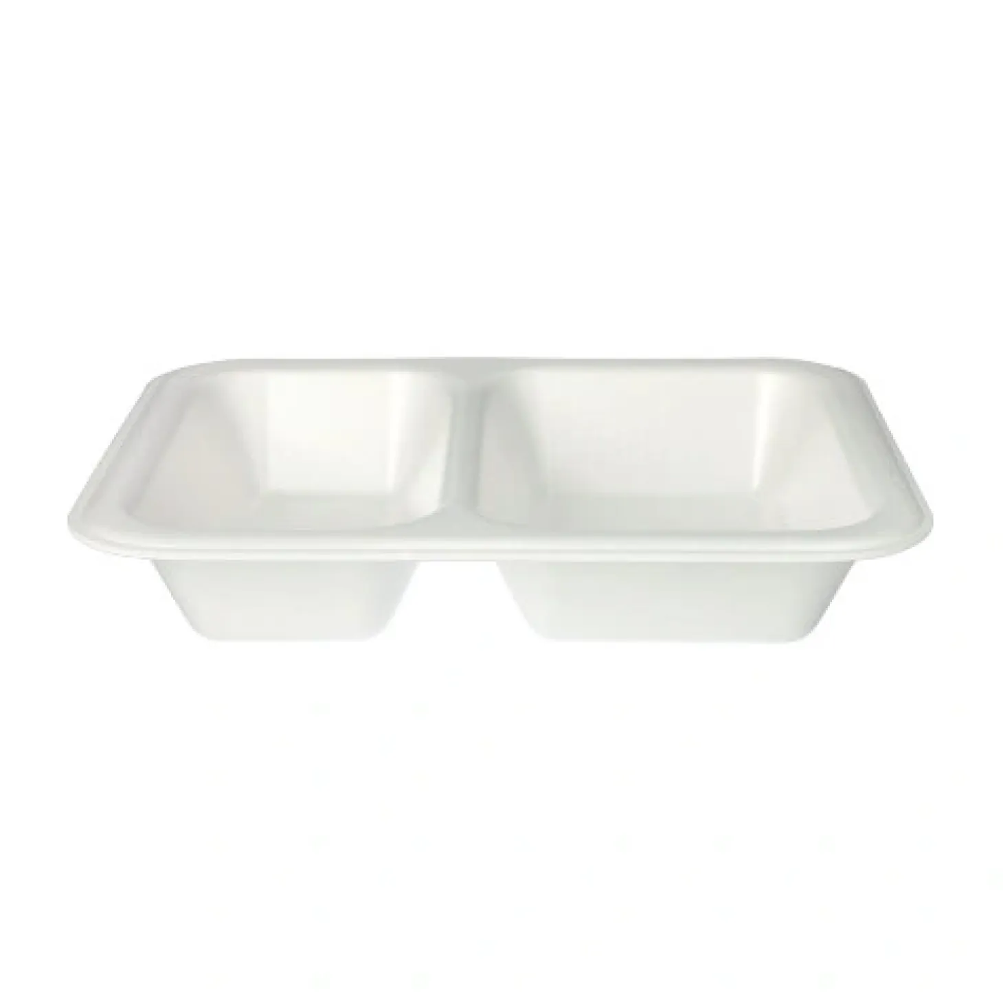 Starpak Siegelschalen, XPS 2-geteilt 800 ml 4,2 cm x 18,5 cm x 23,5 cm weiß laminiert