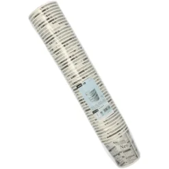 Starpak Snackbecher, Pappe "To Go" rund 470 ml Ø 9,9 cm, 9,9 cm "Newsprint"