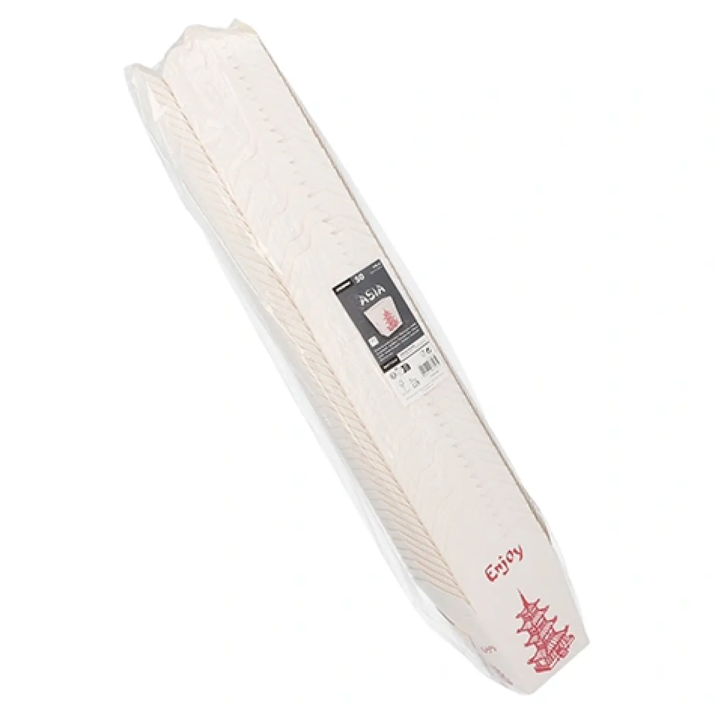 Starpak Snackboxen "ASIA" eckig 770 ml 10,3 cm x 8 cm x 6,6 cm "Temple", 10 x 50 Stück