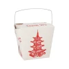 Starpak Snackboxen mit Henkel "ASIA" eckig 770 ml 10,3 cm x 8 cm x 6,6 cm "Temple", 10 x 30 Stück