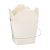 Starpak Snackboxen mit Henkel "ASIA" eckig 770 ml 10,3 cm x 8 cm x 6,6 cm weiß, 10 x 30 Stück