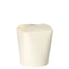 Starpak Snackboxen "To Go" eckig 550 ml 10 cm x 8,5 cm x 7,5 cm weiß