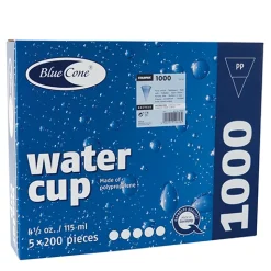 Starpak Spitzbecher, PP 115 ml Ø 7,03 cm, 9,5 cm blau Blue Cone