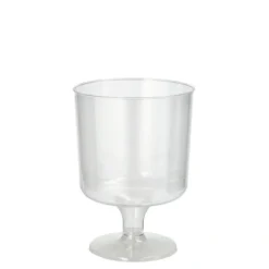 Starpak Stiel-Gläser für Rotwein, PS 0,2 l Ø 7,2 cm, 10 cm glasklar einteilig, 6 x 10 Stück