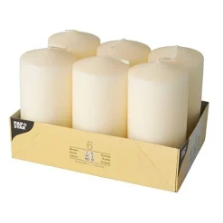 Starpak Stumpenkerzen Ø 60 mm, 115 mm creme