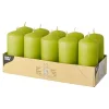 Starpak Stumpenkerzen Ø 40 mm, 90 mm kiwi