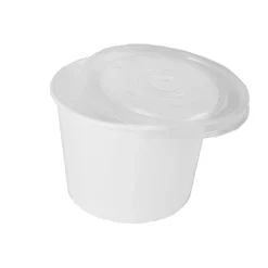 Starpak Suppenbecher, Pappe "To Go" rund 500 ml Ø 11 cm, 8,3 cm weiß