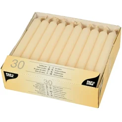 Starpak Tafelkerzen Ø 2,1 cm, 19,6 cm creme