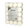 Starpak Teelichte Ø 38 mm, 19 mm weiß in Polycarbonathülle