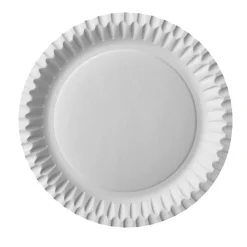 Starpak Teller, Pappe rund Ø 23 cm weiß, 8 x 100 Stück