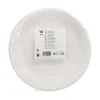 Starpak Teller, Pappe rund Ø 23 cm weiß, 25 x 10 Stück