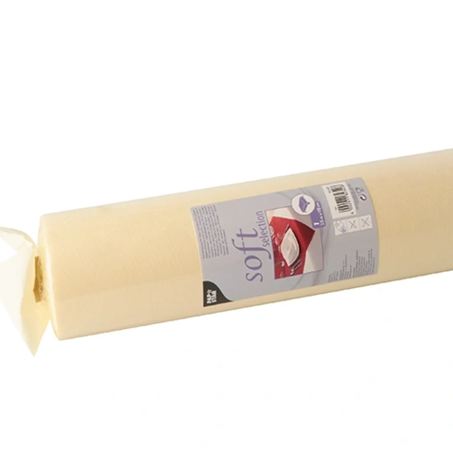 Starpak Tischdecke, stoffähnlich, Vlies "soft selection" 25 m x 1,18 m creme