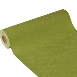 Starpak Tischläufer, stoffähnlich, Vlies "soft selection plus" 24 m x 40 cm olivgrün