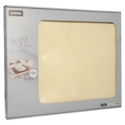 Starpak Tischsets, stoffähnlich, Vlies "soft selection" 30 cm x 40 cm creme