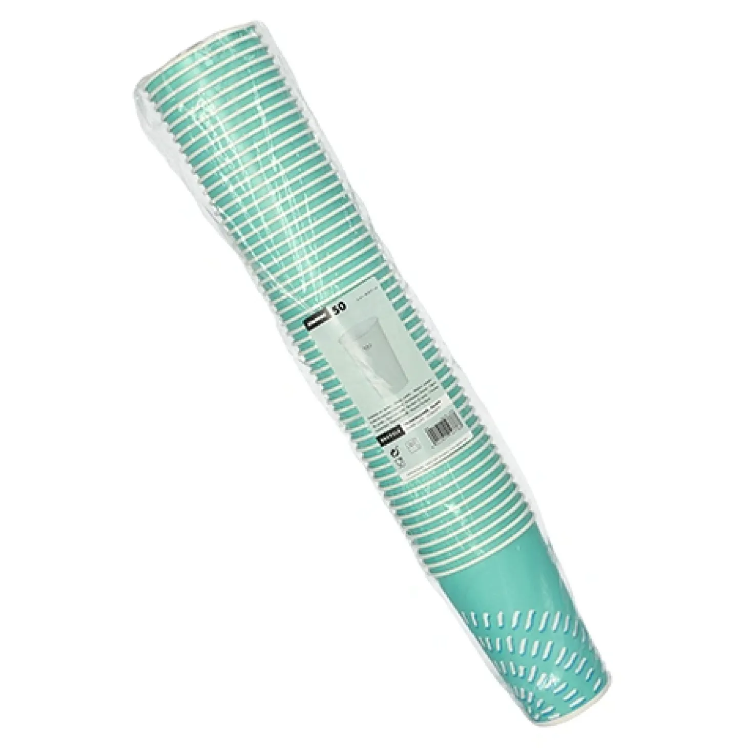 Starpak Trinkbecher für Kaltgetränke, Pappe 0,4 l Ø 8,97 cm, 13,5 cm türkis