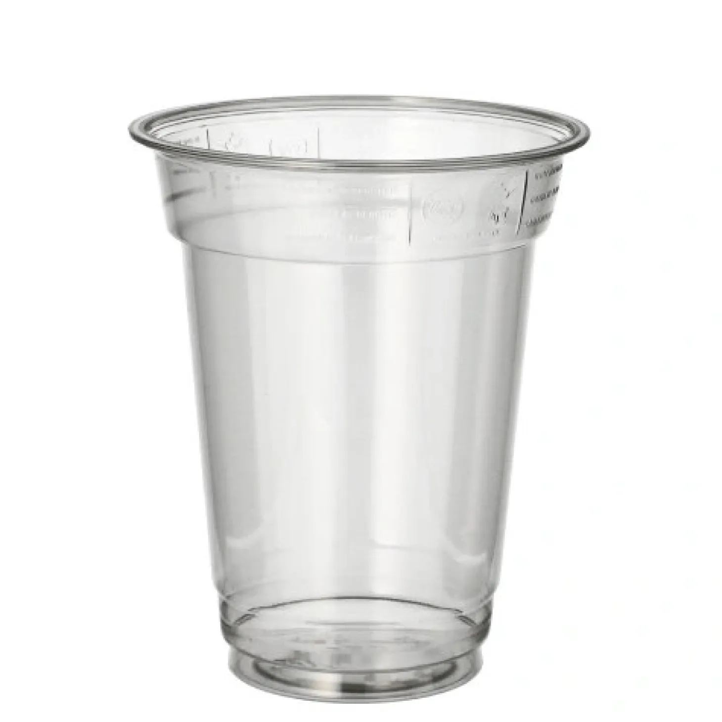 Starpak Trinkbecher "Hurricane", PET 0,3 l Ø 9,5 cm, 11,7 cm glasklar