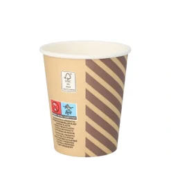 Starpak Trinkbecher, Pappe 0,2 l Ø 8 cm, 9,2 cm 