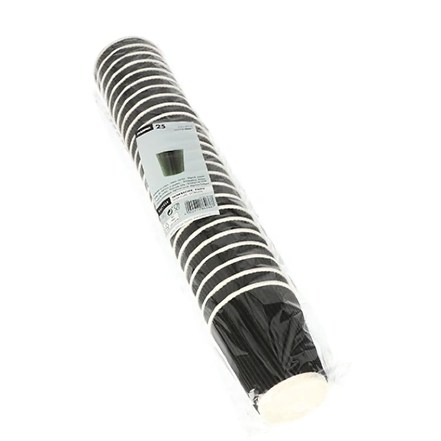 Starpak Trinkbecher, Pappe "To Go" 0,2 l Ø 8 cm, 9 cm Ripple Wall