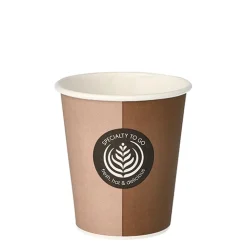 Starpak Trinkbecher, Pappe "To Go" 0,2 l Ø 8 cm, 9,1 cm