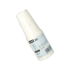 Starpak Trinkbecher, PP 0,2 l Ø 7,03 cm, 9,9 cm weiß, 24 x 25 Stück