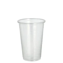 Starpak Trinkbecher, PP 0,2 l Ø 7,03 cm, 9,9 cm transparent, 30 x 100 Stück